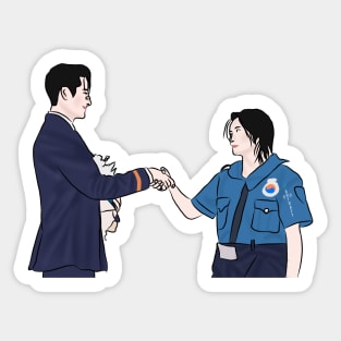 Flex X Cop Korean Drama Sticker